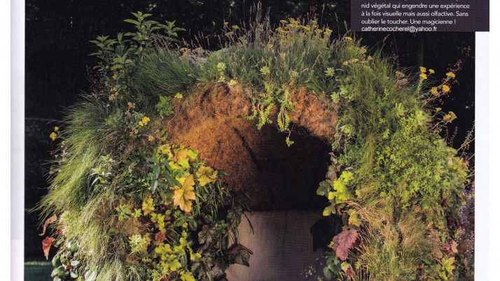 Parution dans le magazine « Les plus beaux Jardins » septembre 2014